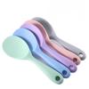 Kitchen Utensils Food Grade Heat Resistant Silicone Rice Spoon 22cm Heat Resistant Sushi Scoop Silicone Plastic Rice Paddle 7 Colors, 1pc