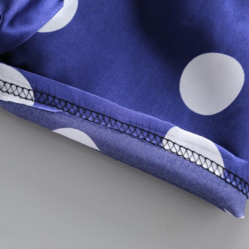 Pigiama per neonati, set per bambine, con motivo a onde, completo con camicetta a maniche corte e pantaloncini, 2 pezzi.