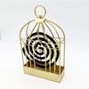 Nordic Style Iron Art Birdcage Mosquito Coil Holder Incense Shelf Home Mosquito Repeller Holder Ornament