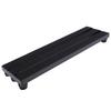 Guitar Pedal Board Aluminum Alloy Frame Non Slip Silicone Feet Mat Portable Effect Guitar Pedalboard