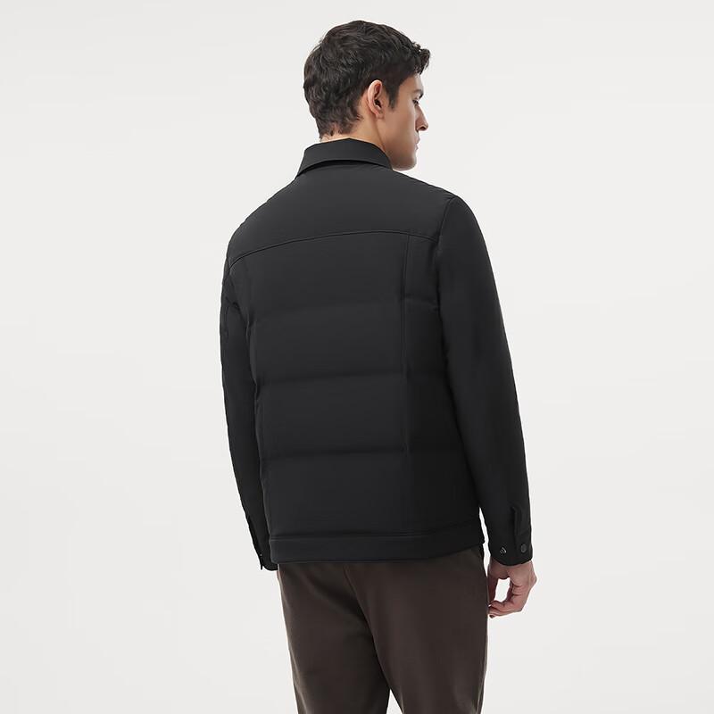 Tamboer Men's Business Casual Lapel Down Jacket 320275A