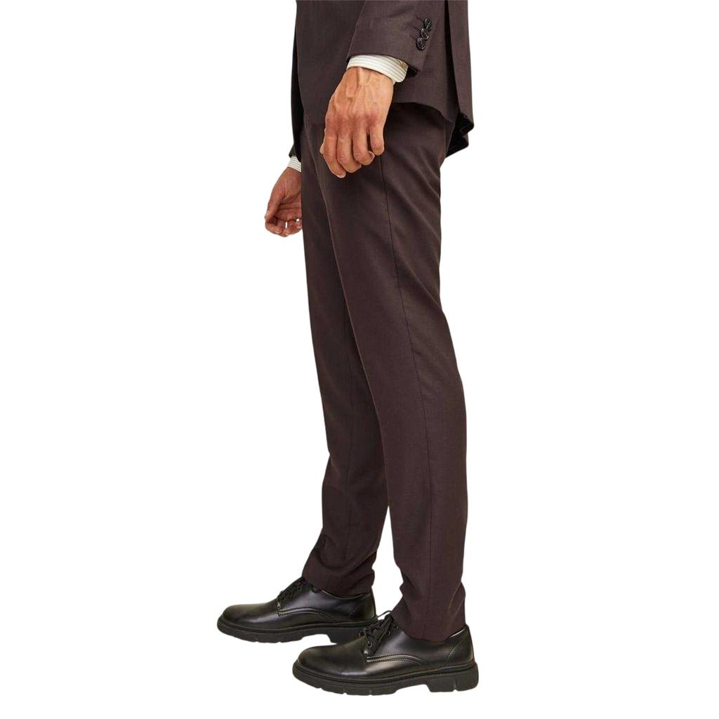 Jack And Jones Mens Solaris Straight Leg Slim Formal Trousers