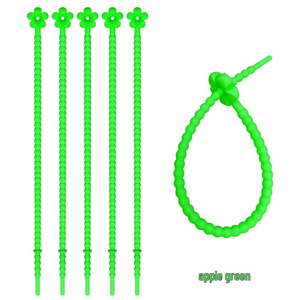 

Силиконовый брелок-шнурок в виде цветка и органайзер для кабелей 16 cm