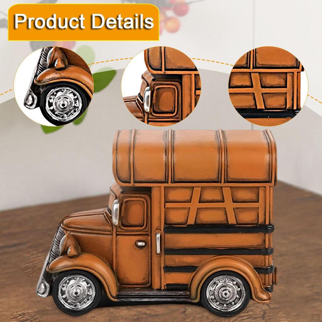 Classic Car Model Collectible Vehicle Decor Novelty Multipurpose Miniature Sculpture