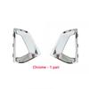 Front Bumper Bright Strip Fog Light Electroplated Trim for 2020-2022 BMW 5 Series G30/G38