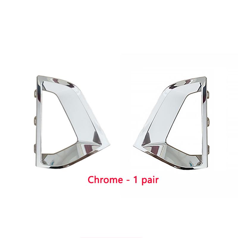 Front Bumper Bright Strip Fog Light Electroplated Trim for 2020-2022 BMW 5 Series G30/G38
