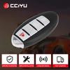 cciyu X 1 Remote UNCUT ignition key fob 4 Buttons Keyless Entry Remote Fob 433 MHZ 46 chips 11 12 13 14 for Infiniti M37 M56 M35h QX56 QX40 with