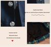 British Style Formal Plaid School Uniform Set for Girls