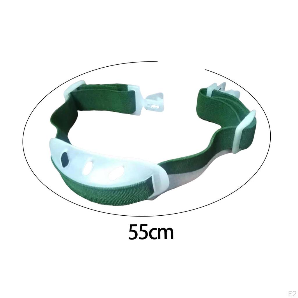 Bauhelm Kinnriemen, Schutzhelm Kinnriemen, Beschläge Schutzhelm Riemen für Außen,