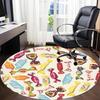 1pc Sweets Chair Carpet for Office - Durable, Ideal for Chair Mats, Stylish & Functional Decorative Rug yy260130095