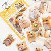Yuxian PET Cuteism Animal Stickers: 30 Die-cut Pieces, 4 Styles, Assorted Shapes