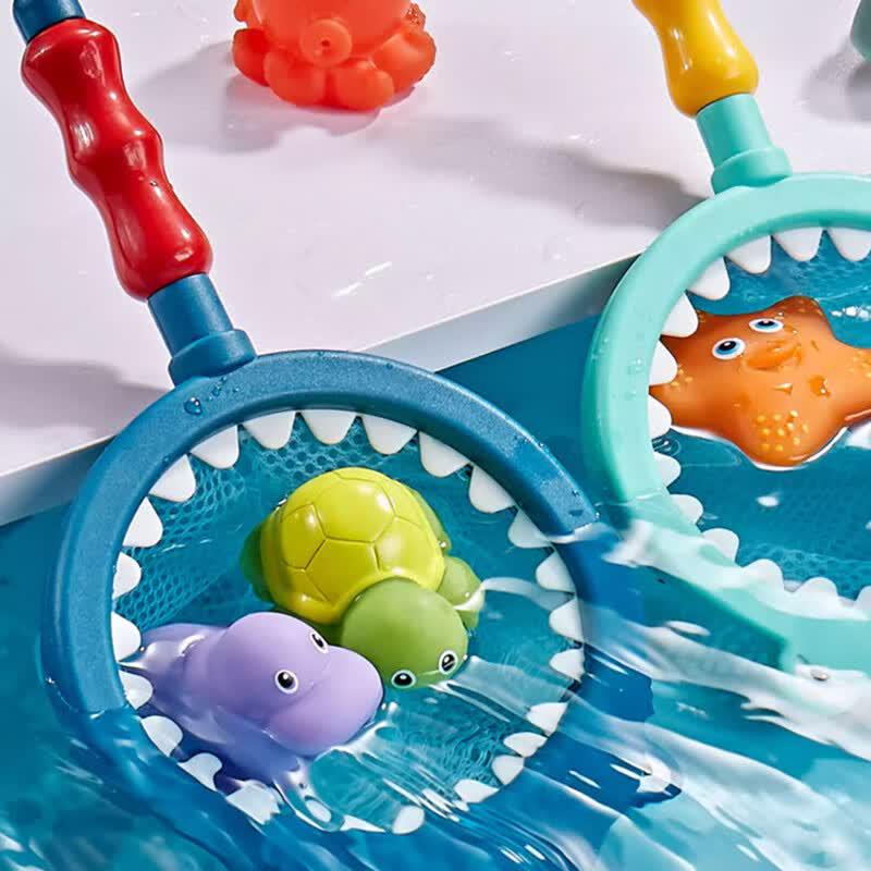 Baby Shark Bath Toy Fishing Game Set