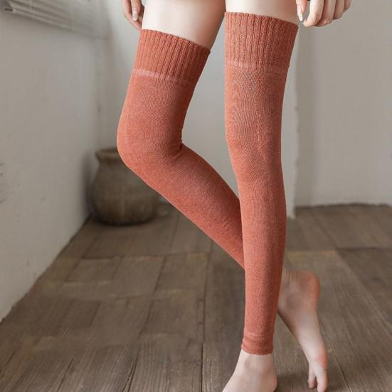 

Yousheng, 1 пара бархатных гольфов, защита от тепла, плотные осенние женские износостойкие гольфы с рукавами выше колена для холодной зимы