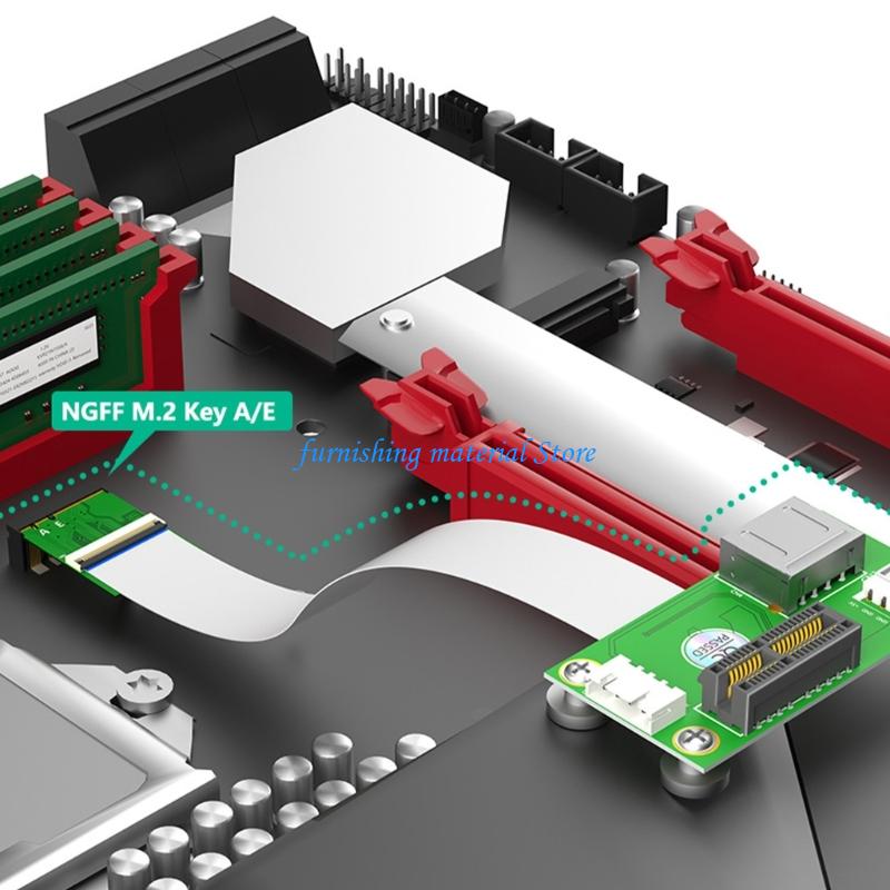 Y5GD M.2 A+E To PCIe WiFi Slot Board for Repair Routing and Hardware Test