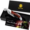 Recommended by Sommeliers: SaintGraal Wine Opener, Sommelier Knife, Bottle Opener, Corkscrew with Smooth Nano-Silk Coating, Stylish Gift for Alcohol,