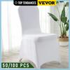 VEVOR 50 100Pcs Wedding Chair Covers Spandex Stretch Slipcover for Restaurant Banquet Hotel Dining Party Universal Chair Cover