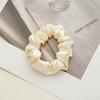 1Pc Small 7cm Hair Ring Silk Satin Hair Scrunchies Simple Versatile Ponytail Holder Sweet Solid Color Headwear Accessories Women