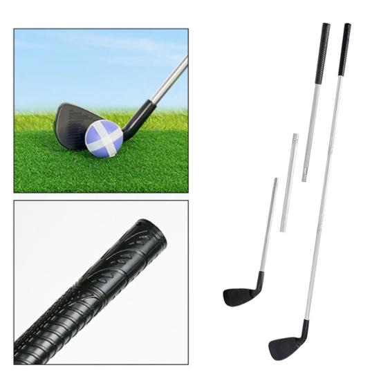Putter Mini Golf Grip Anti-alunecare Detașabil Club de Golf din Oțel Inoxidabil Ușor Părinte-copil Exterior