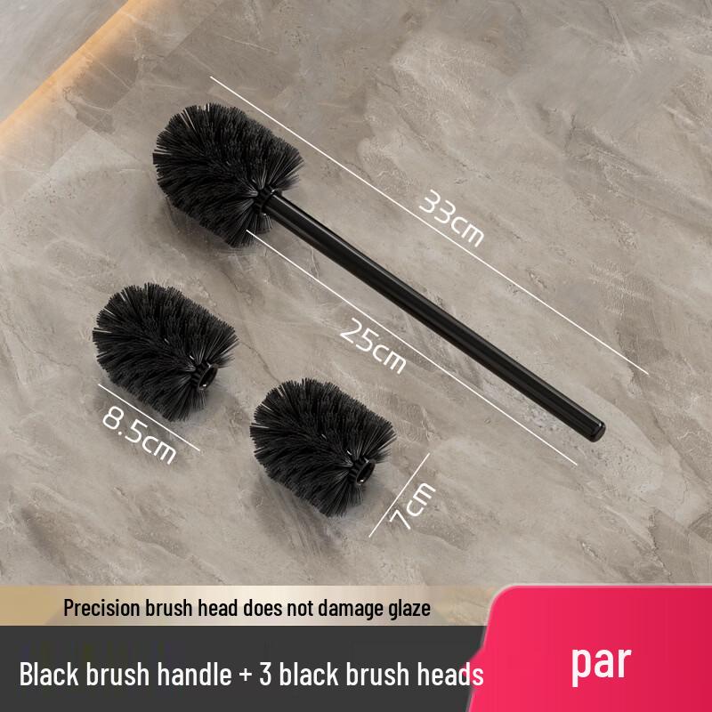 Xihe Wall-Mounted Toilet Brush Set