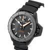 Hamilton Khaki Frogman Rubber Strap Black Dial Automatic Diver's H77855330 300M Men's Watch