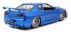 Kyosho Jada Toys Fast Furious Series Nissan Skyline Blue Finished Model JADA97173 & 1/24 F&F GT-R (R34) (Brian)