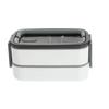 Double Layer Insulated Food Container Leak-proof Leak-Resistant Divides Food Container Sealed Design Portable