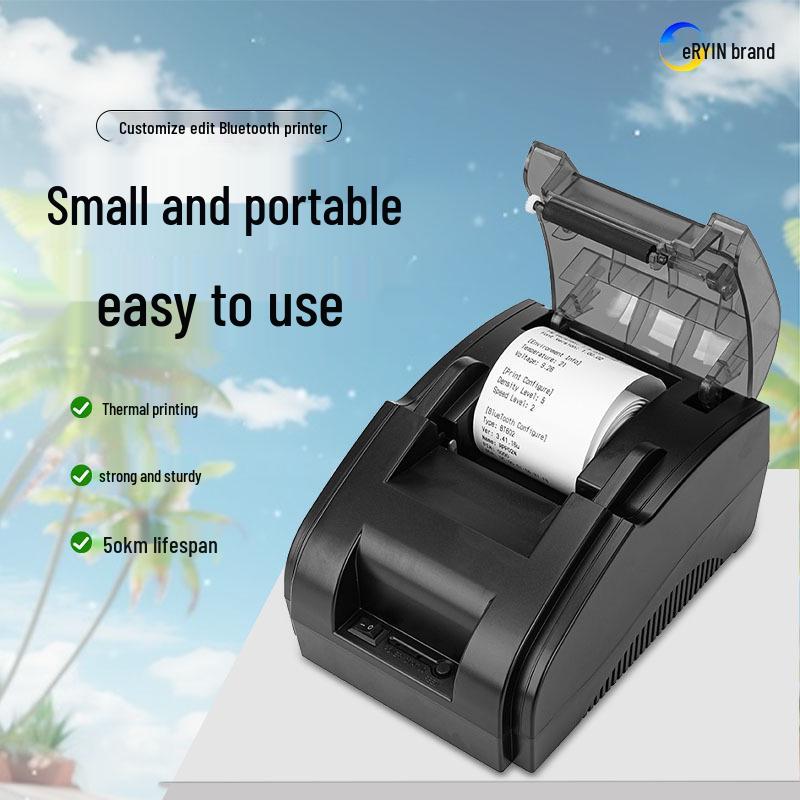 POS58D Bluetooth Wireless Thermal Printer for Android/iOS