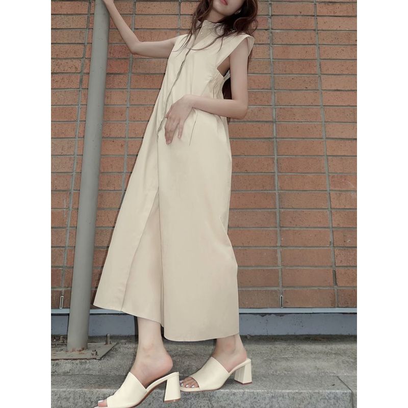 Za2025 Spring New Women's Clothing Fashion Elegant Loose Slimming Sleeveless Midi Skirt Dress 3666154 800