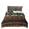 3D Digital Printing Ethnic Style Kit Bedding Quilt Cover Pillowcase Bed Three-Piece Set