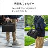 Business Bag Briefcase Lightweight 2way Handbag Shoulder Computer Bag Inch PC A4 Large Capacity Free Standing Business Trip Commuting Bag Wide Open