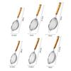 Stainless Steel Food Strainer Colander Rust-Proof Cocktail Sieve New Tea Strainer  for Kitchen