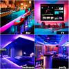 DC12V Flexible LED Strip Lights 5050 RGB LED Strip 5M Waterproof Neon LED Tape For Living Room Bedroom Decoration Lighting