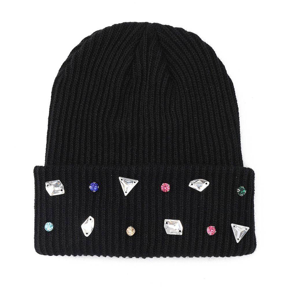 Thickened Winter Knit Hat Brimless Cold Cap New Pullover Hat  Women and Men