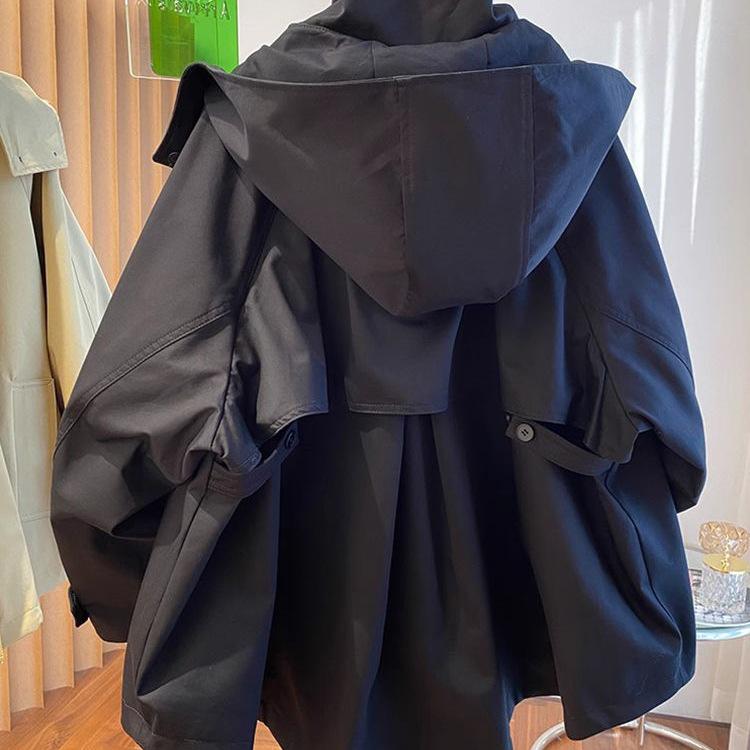 Women's Retro Baseball Jacket - Casual Loose Fit for Spring & Autumn