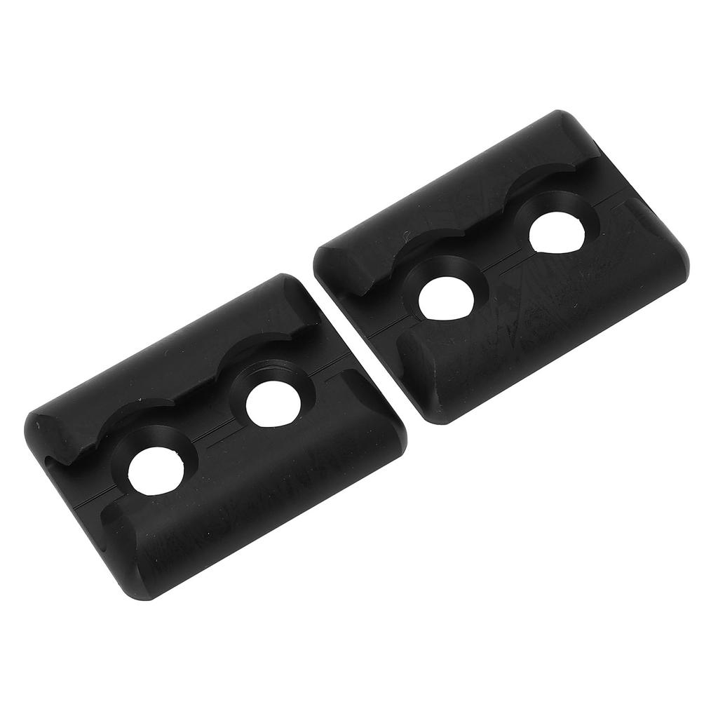 1 pár Hliníková slitina Upevňovací deska přívěsu Upevňovací systém Kotvy pro letadla Obytné vozy Dodávky Sanitky Černá