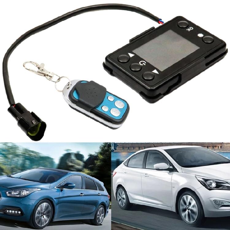 Heater Accessories LCD Monitor Switches Board Easy Installation 12V 24V Parking Heater Monitoring Switches Board with Remote