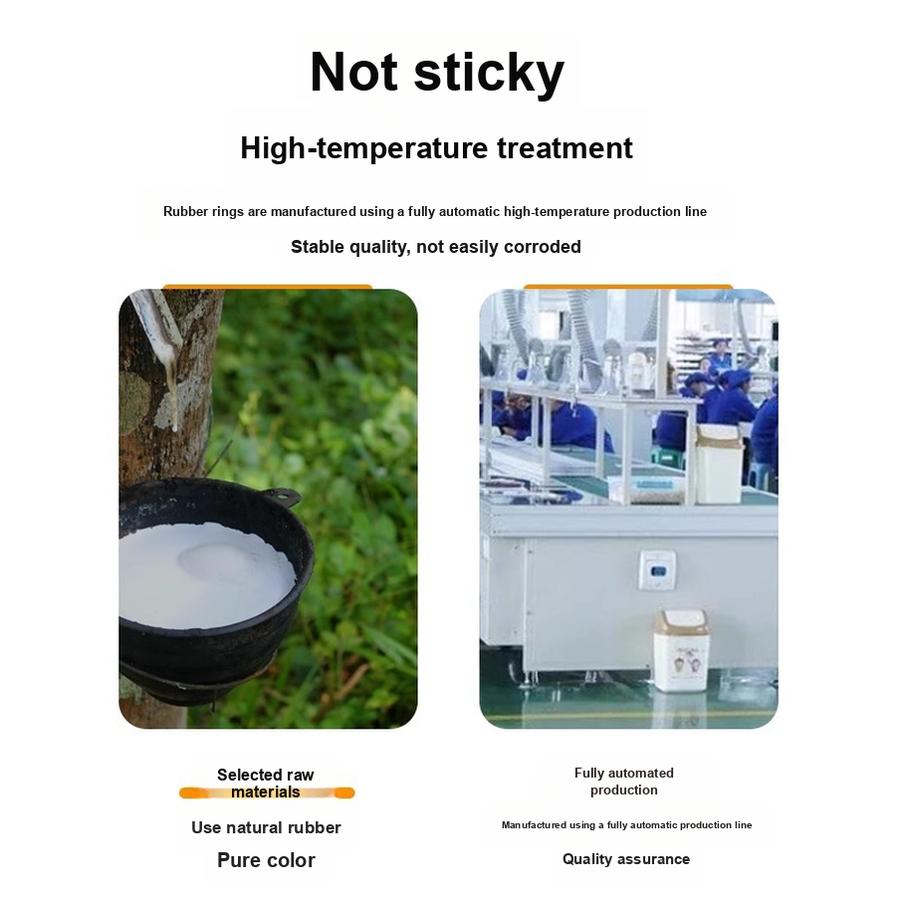 750 יחידות גומיות עמידות בעלות גמישות גבוהה, גומיות עור צהובות לקשירת כסף, טבעות גומי עמידות בחום, גומיות תעשייתיות