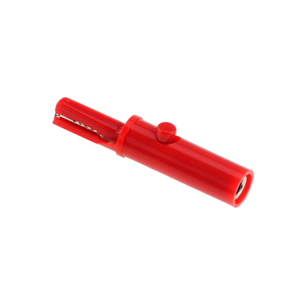 Clamp Crocodile Clip Alligator Clip Jack Insulation Alligator Clip Push Button Type Crocodile Clip