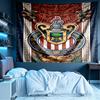 Club Deportivo Guadalajara Print Tapestry, Lightweight Wall Hanging, for Bedroom, Dorm, Living Room, Home Art Decor, Birthday Christmas Gift for Frien
