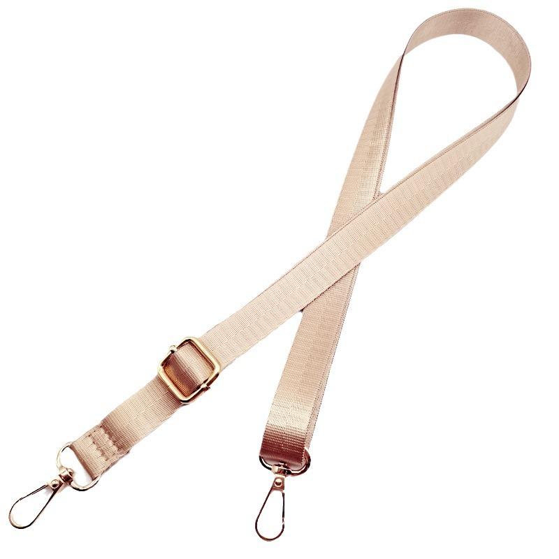 Adjustable Solid Color Crossbody Bag Straps: Fashionable and Versatile Handbag Accessories.