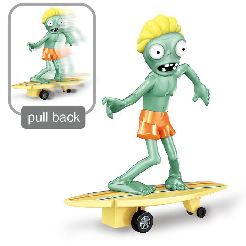 1pcs New PLANTS VS ZOMBIES PVZ Pea Shooter Boss Action Figure Model Toy Dolls Shooting Dave Allstar Toy Kids Gifts For Boys