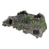 Textured Surface Aquarium Tree Stump Decor Resin Aquarium Hideout  Shrimp Habitat