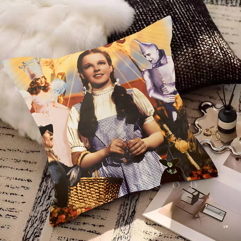 T-The Wonderful Wizard Of Oz Pillow Case Square Pillow Bedroom Sofa Leisure Comfort Cushion Car Living Room Home Decoration