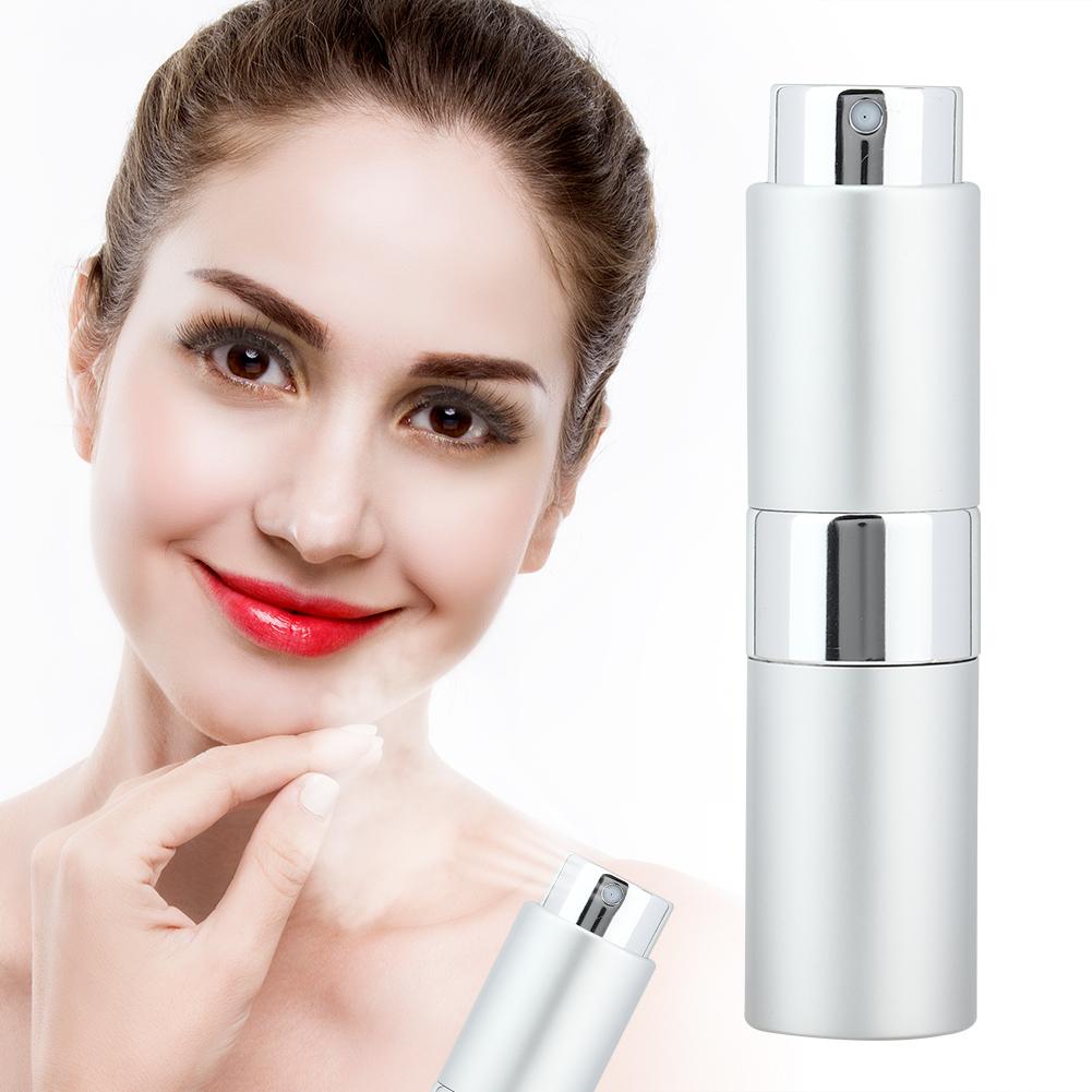 15ml Empty Refillable Perfume Atomizer Bottle Empty Spray Bottle for Outgoing Silver