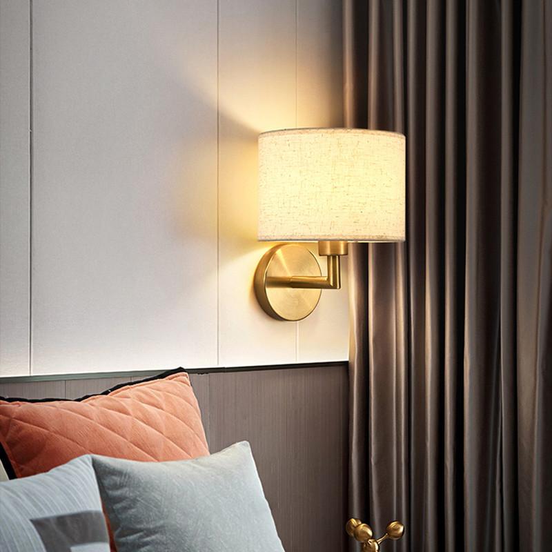 Wall Bedroom Lamp Modern 12W Bedside LED Wall Light Sconce Nordic for Living Room Indoor Aisle Corridor E27