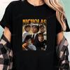 Streetwear Retro Nicholas Chavez Lässig Trend Kurzarm Herren und Damen Universell Rund-n