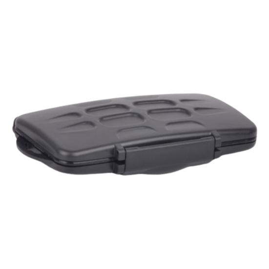 Memory Card Case Portable Large Capacity Waterproof Anti-Shock Camera Memory Card Holder Organizer Carrying Storage Box