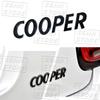 Car-Styling COOPER SD Emblem Car Trunk Body Stickers For Cooper S JCW R55 R56 R57 R58 F54 F55 F56 F57 F60 Countryman
