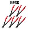 1-11PCS Car Clip Pliers Tool Panel Clip Pliers Set Fastener Remover Auto Retainer Clip Trim Rivet Removal Tool Auto Door Car Uph