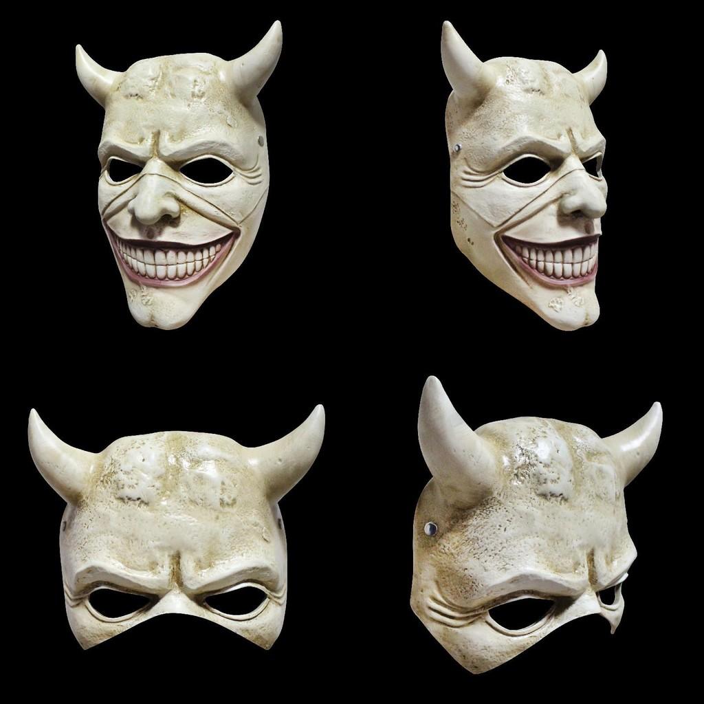 Die Schwarze Telefonmaske Harz Schwarz Lustige Gesichtsmaske Für Kostümspiele Und Feiertagsfeiern